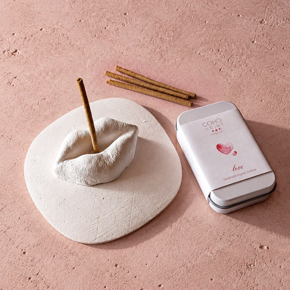 Box Mujk Dudaklı Tütsülük & Love Tütsüsü Hediye Seti