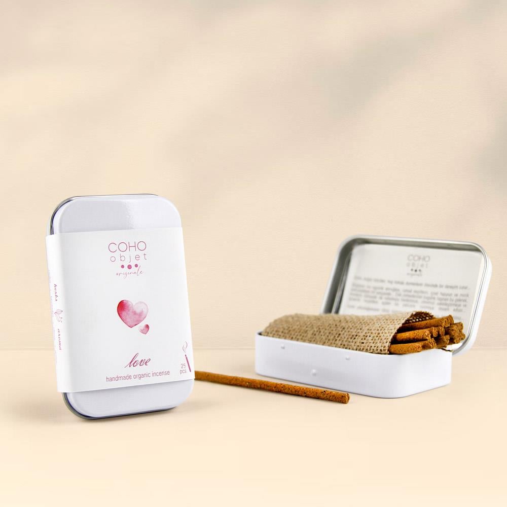 Natural Love El Yapımı Organik Çubuk Tütsü
