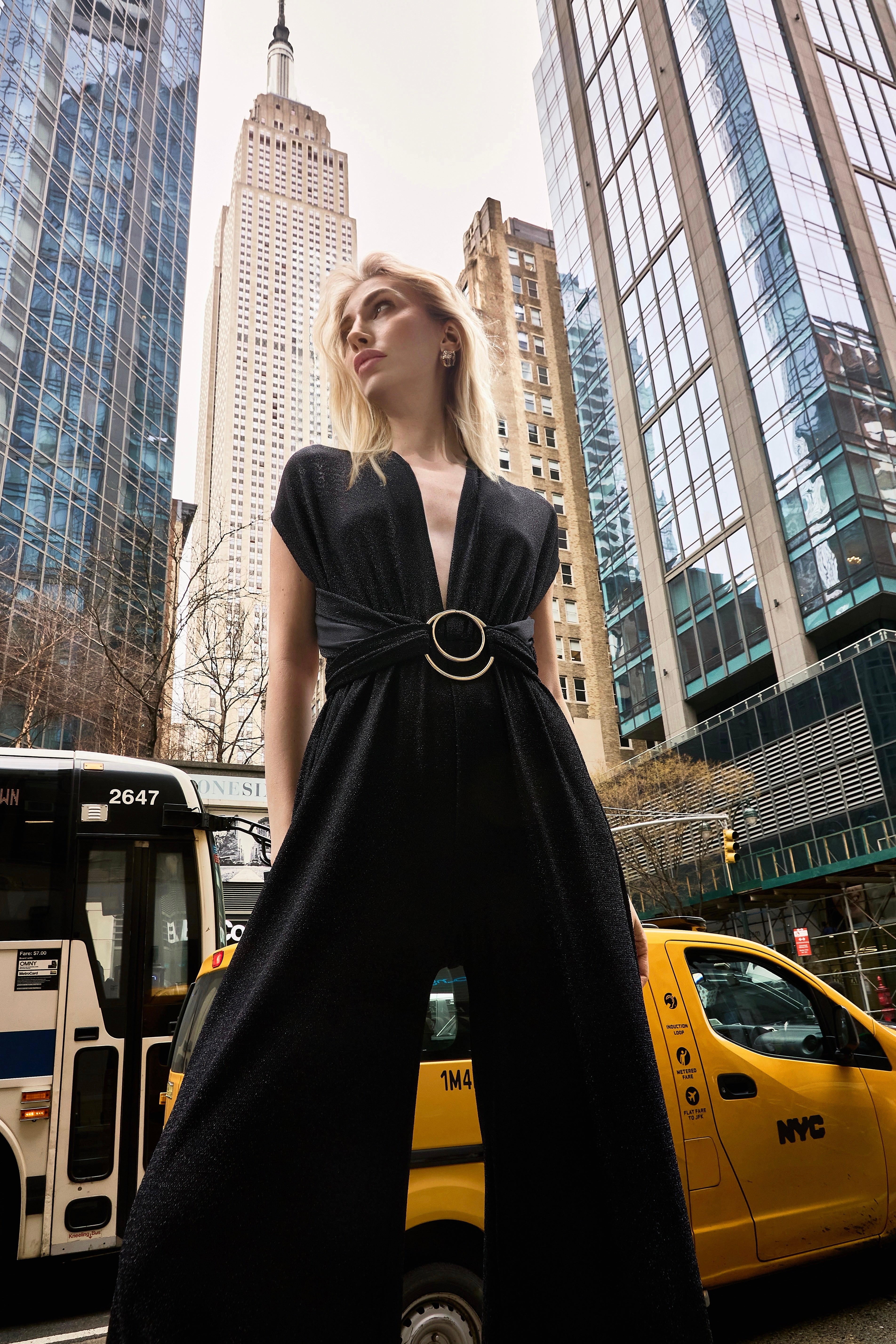 Colección Tansu-New York Adjustable Siyah Simli Tulum-Tulum-4-Milagron.com