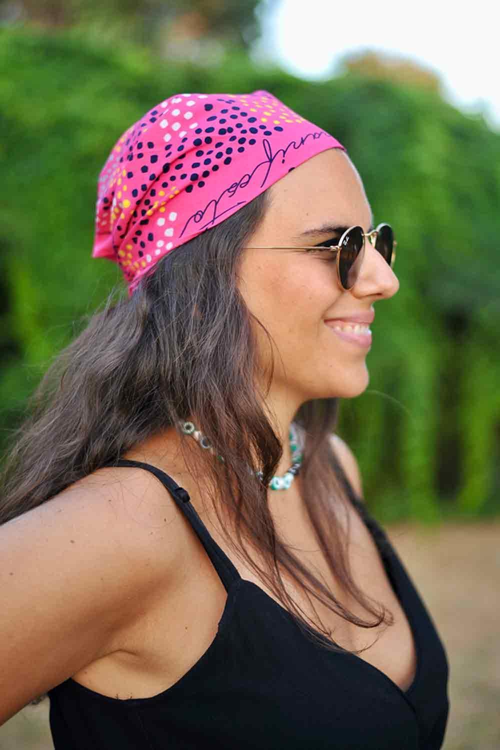 Color Manifesto-Color Me In Love Bandana & Fular-Şal & Fular-2-Milagron.com