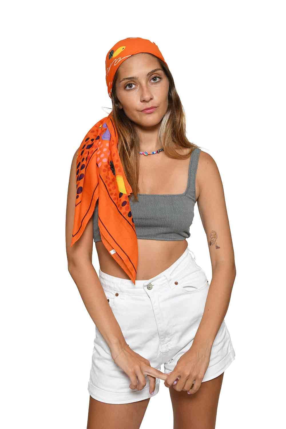 Color Manifesto-Tanned & Tipsy Pareo & Şal-Şal & Fular-2-Milagron.com