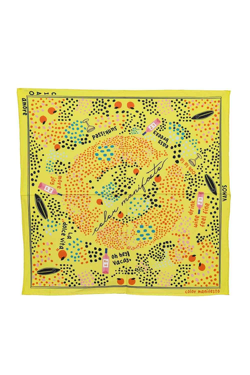 Color Manifesto-Vamos Bandana & Fular-Şal & Fular-3-Milagron.com