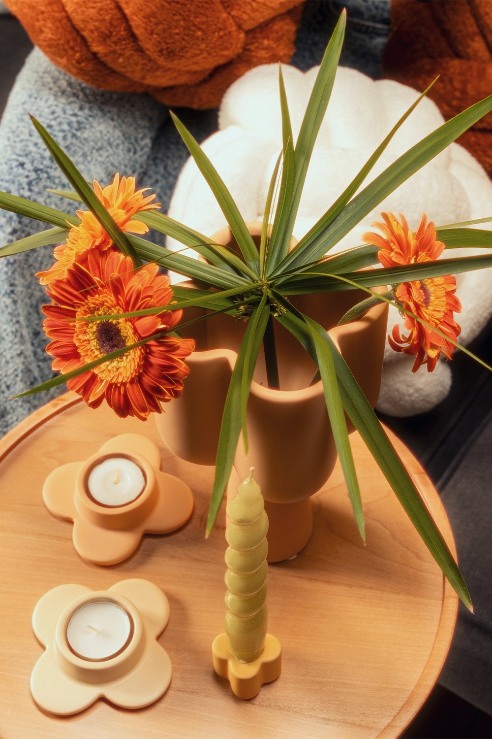 Color Reflect-Large Daisy Mumluk-Mumluk & Şamdan-8-Milagron.com