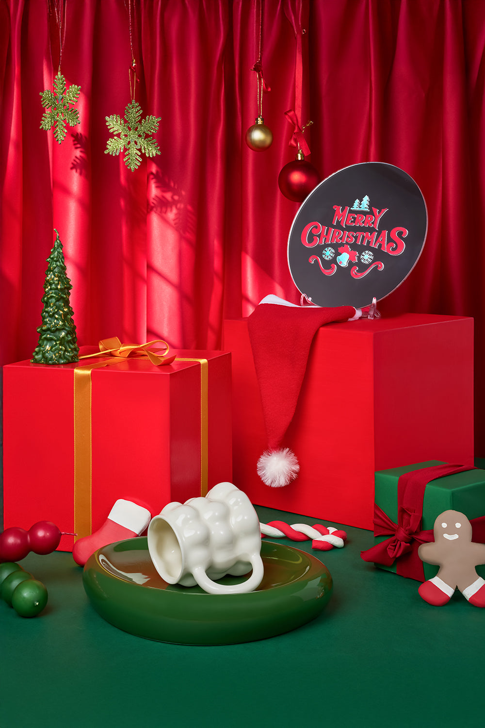 Merry Christmas Mirror - 1