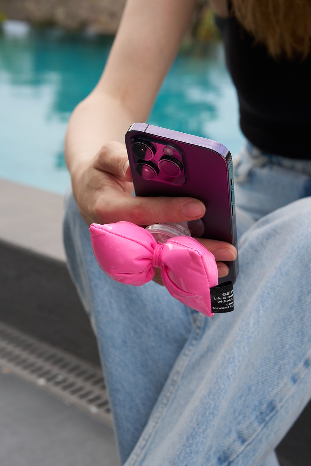 Color Reflect-Ribbon Telefon Tutucu (popsocket)-Telefon Tutucu-1-Milagron.com