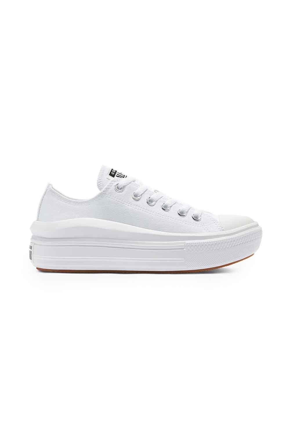Converse-Canvas Color Chuck Taylor All Star Move White/White/White-Sneakers-1-Milagron.com