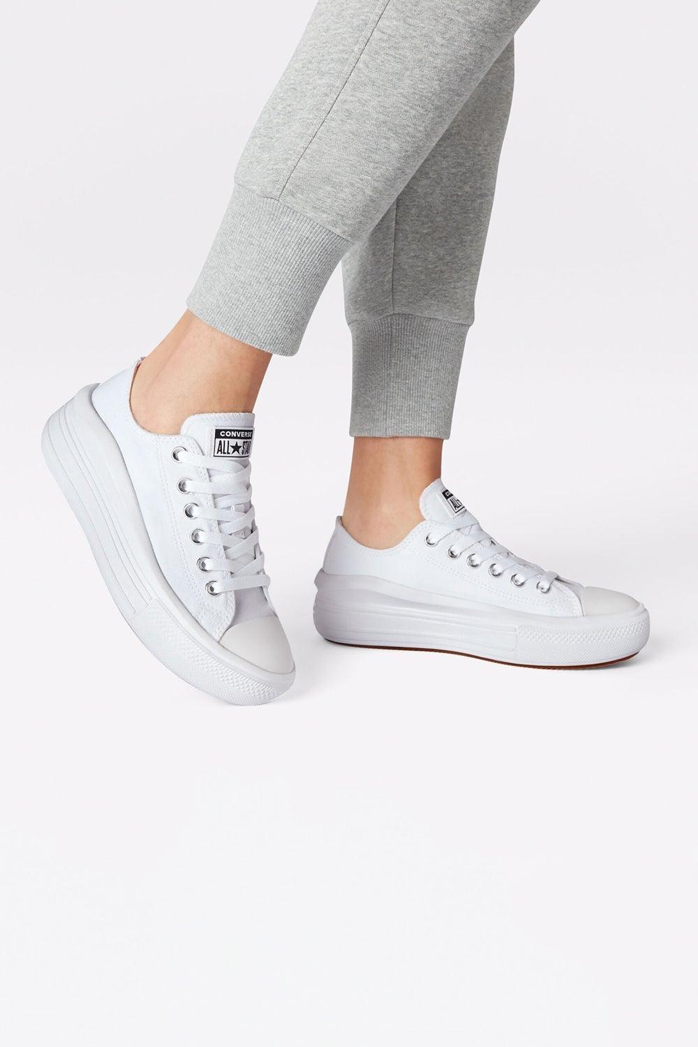 Converse-Canvas Color Chuck Taylor All Star Move White/White/White-Sneakers-7-Milagron.com