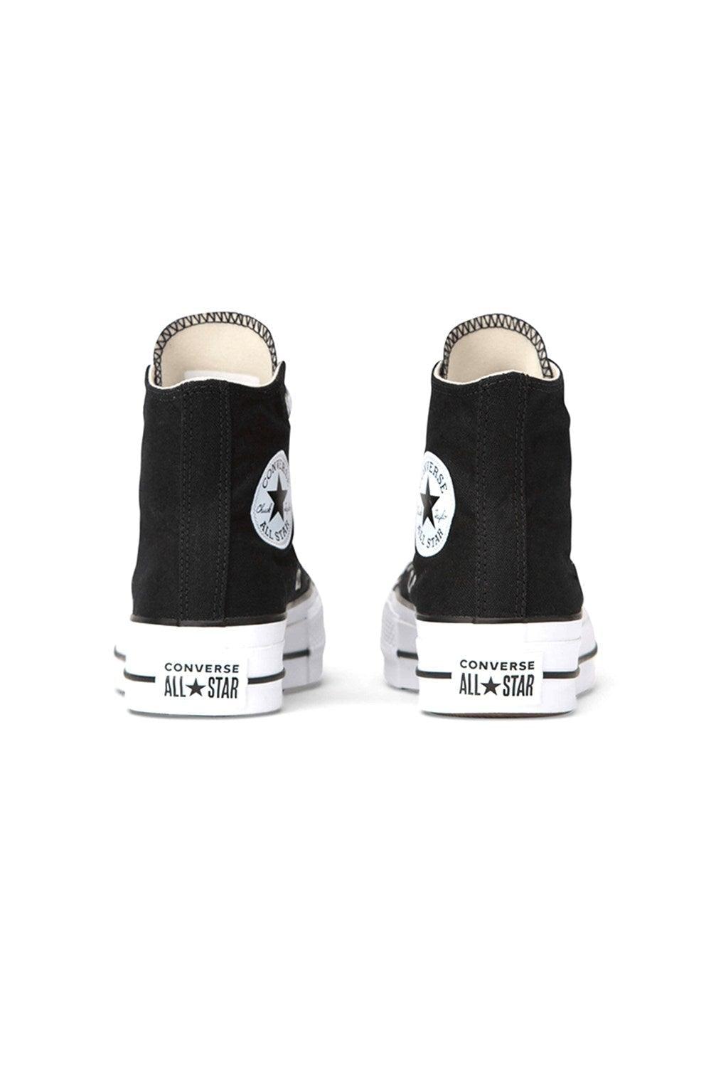 Converse-Canvas Platform Chuck Taylor All Star Hi Black/White/White-Sneakers-5-Milagron.com