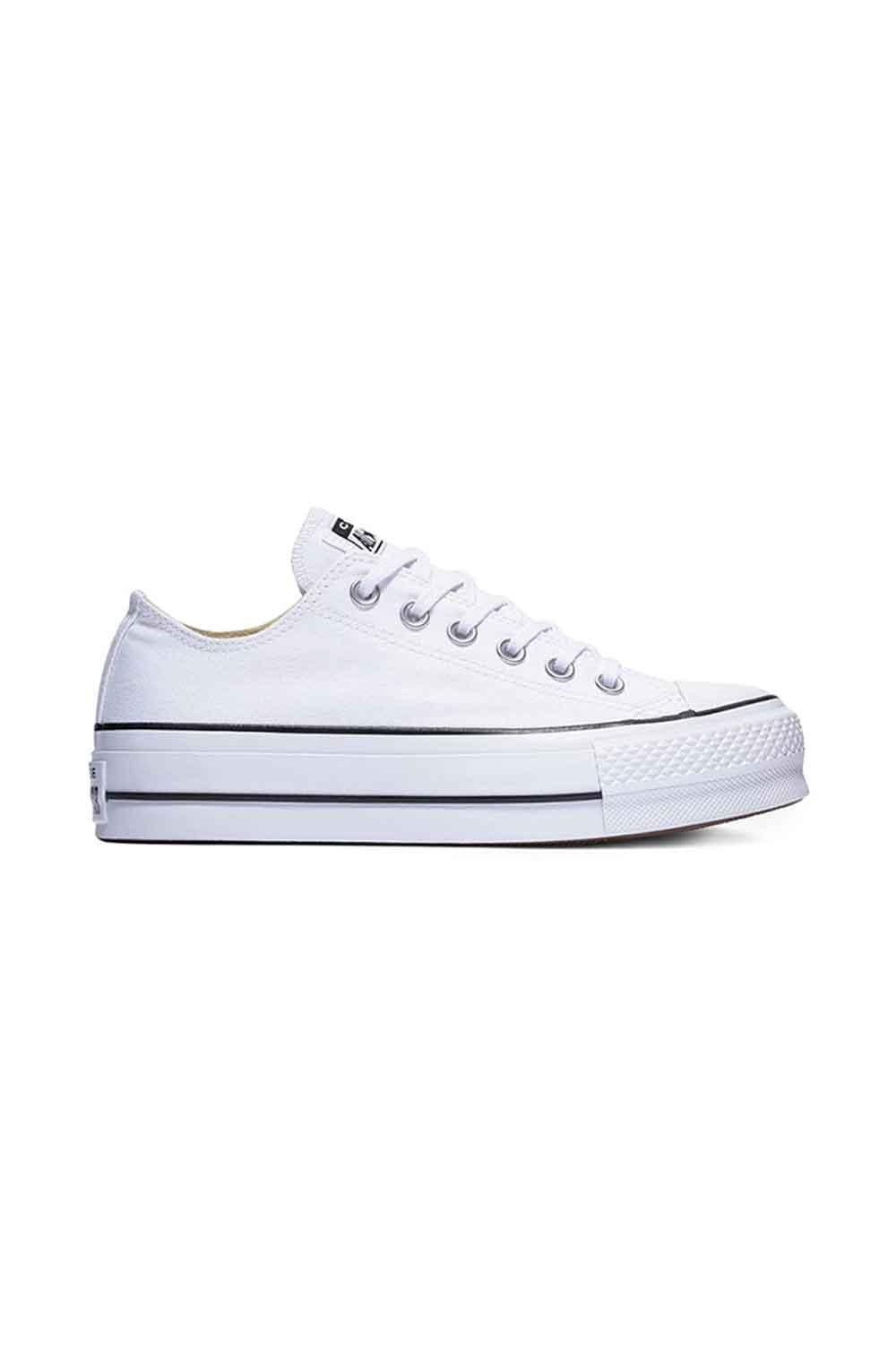 Converse-Canvas Platform Chuck Taylor All Star White/Black/White-Sneakers-1-Milagron.com