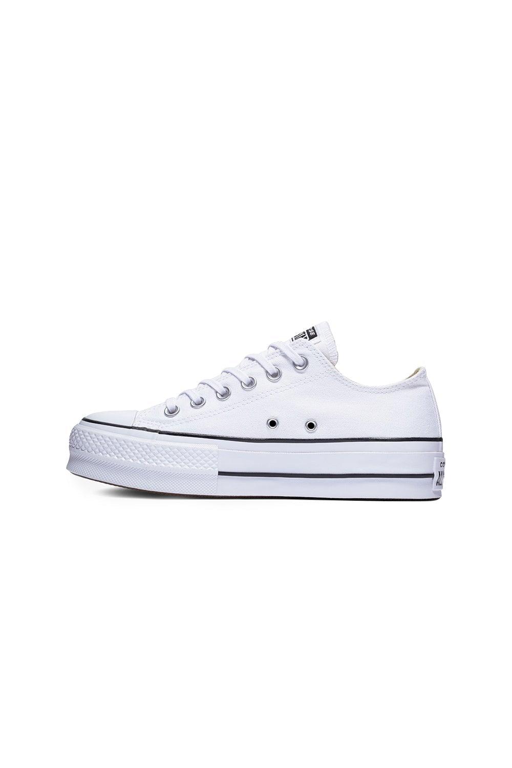 Converse-Canvas Platform Chuck Taylor All Star White/Black/White-Sneakers-5-Milagron.com