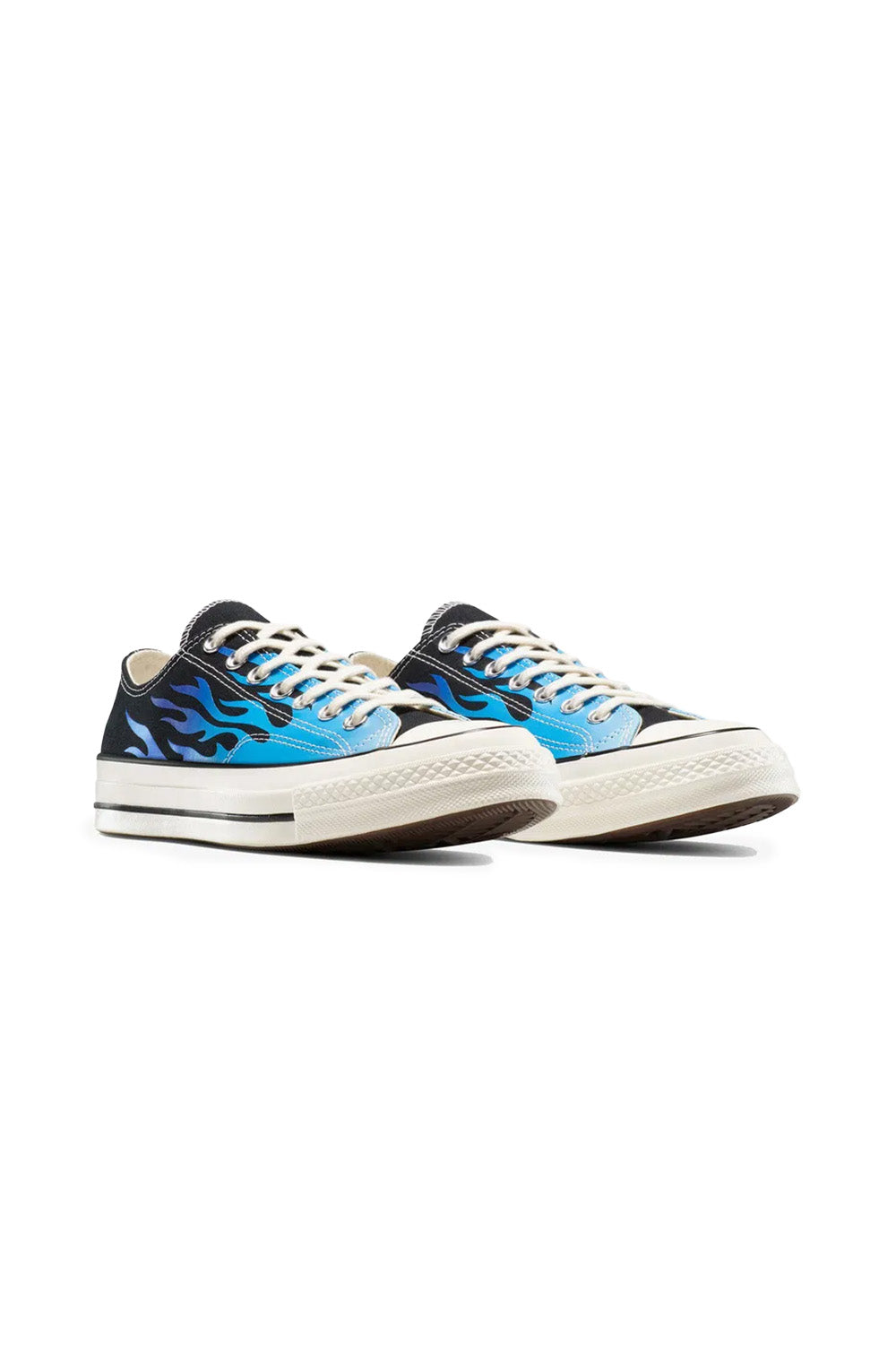 Converse-Chuck 70 Blue Fire Alev Desenli Erkek Sneakers-Sneakers-2-Milagron.com