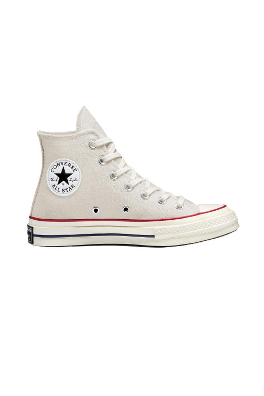 Converse-Chuck 70 Classic High Top Parchment/Garnet/Egret-Sneakers-1-Milagron.com