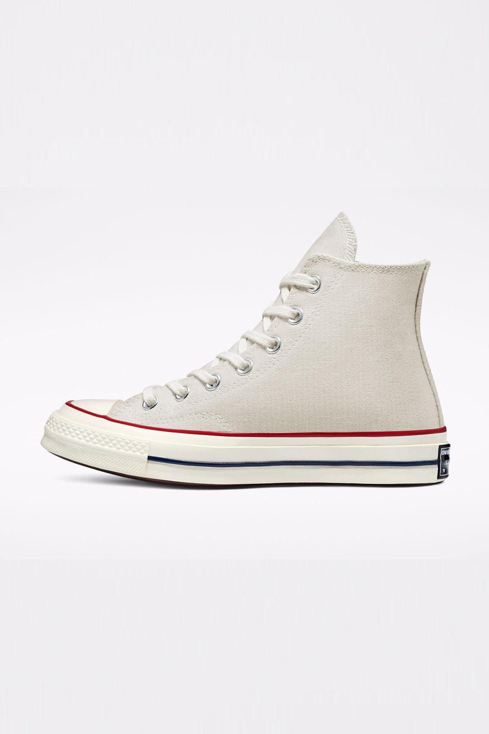 Converse-Chuck 70 Classic High Top Parchment/Garnet/Egret-Sneakers-2-Milagron.com
