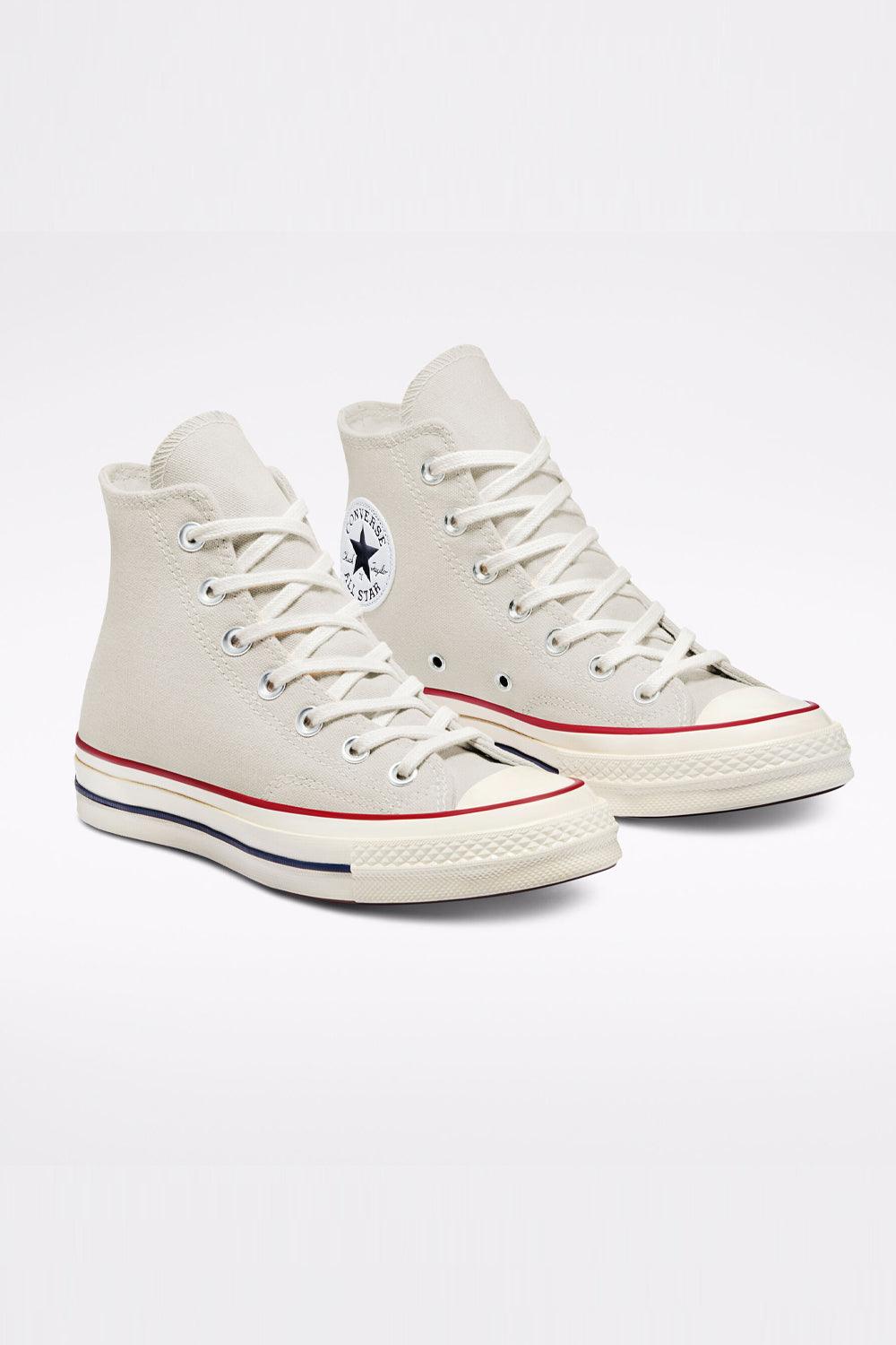 Converse-Chuck 70 Classic High Top Parchment/Garnet/Egret-Sneakers-5-Milagron.com