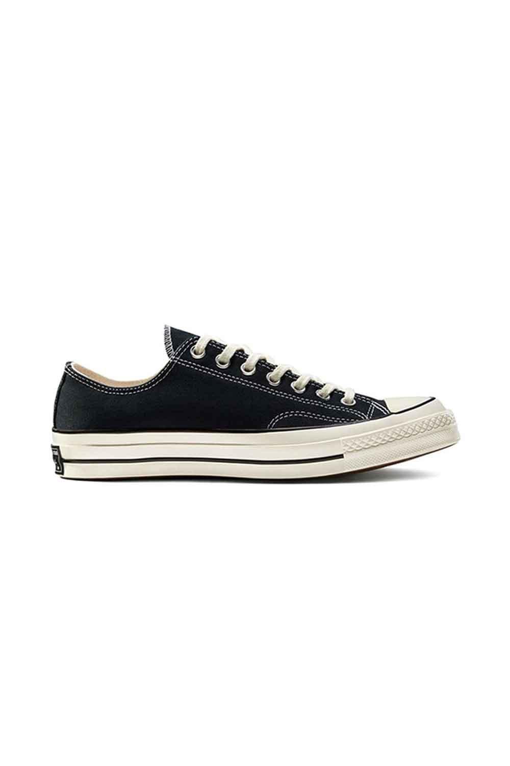 Converse-Chuck 70 Classic Low Top Black/Black/Egret-Sneakers-1-Milagron.com