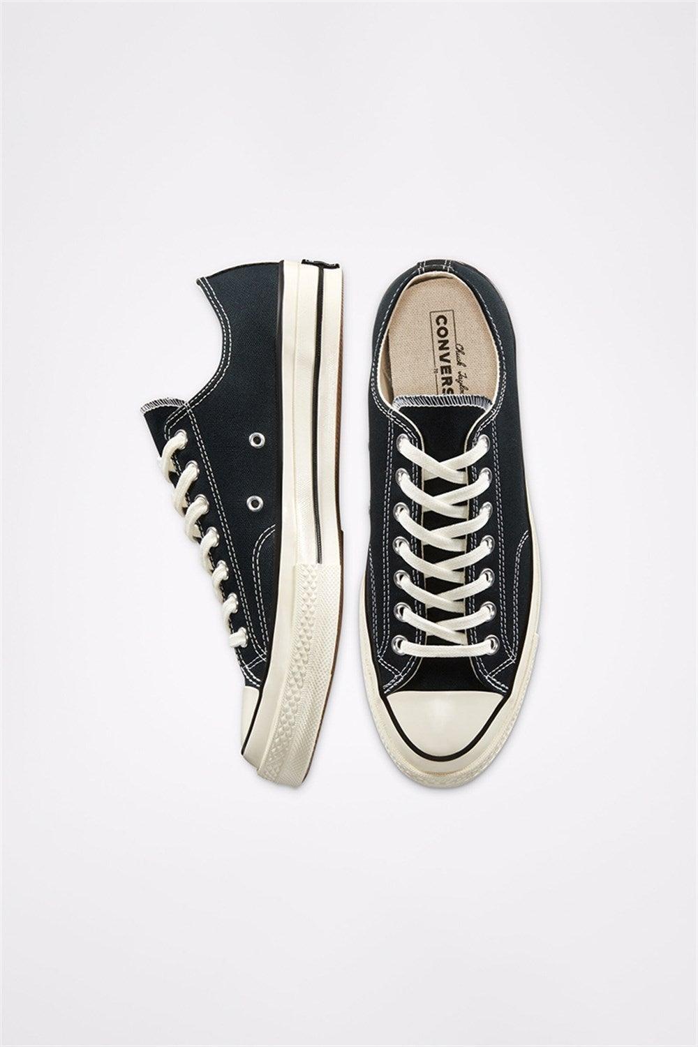Converse-Chuck 70 Classic Low Top Black/Black/Egret-Sneakers-2-Milagron.com