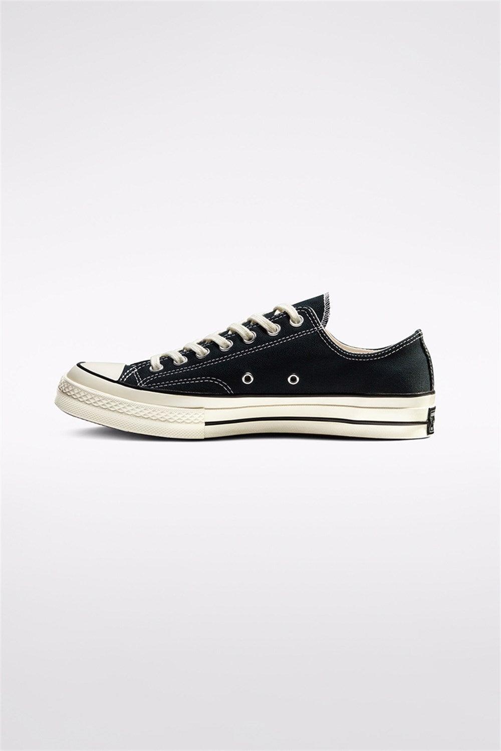 Converse-Chuck 70 Classic Low Top Black/Black/Egret-Sneakers-3-Milagron.com