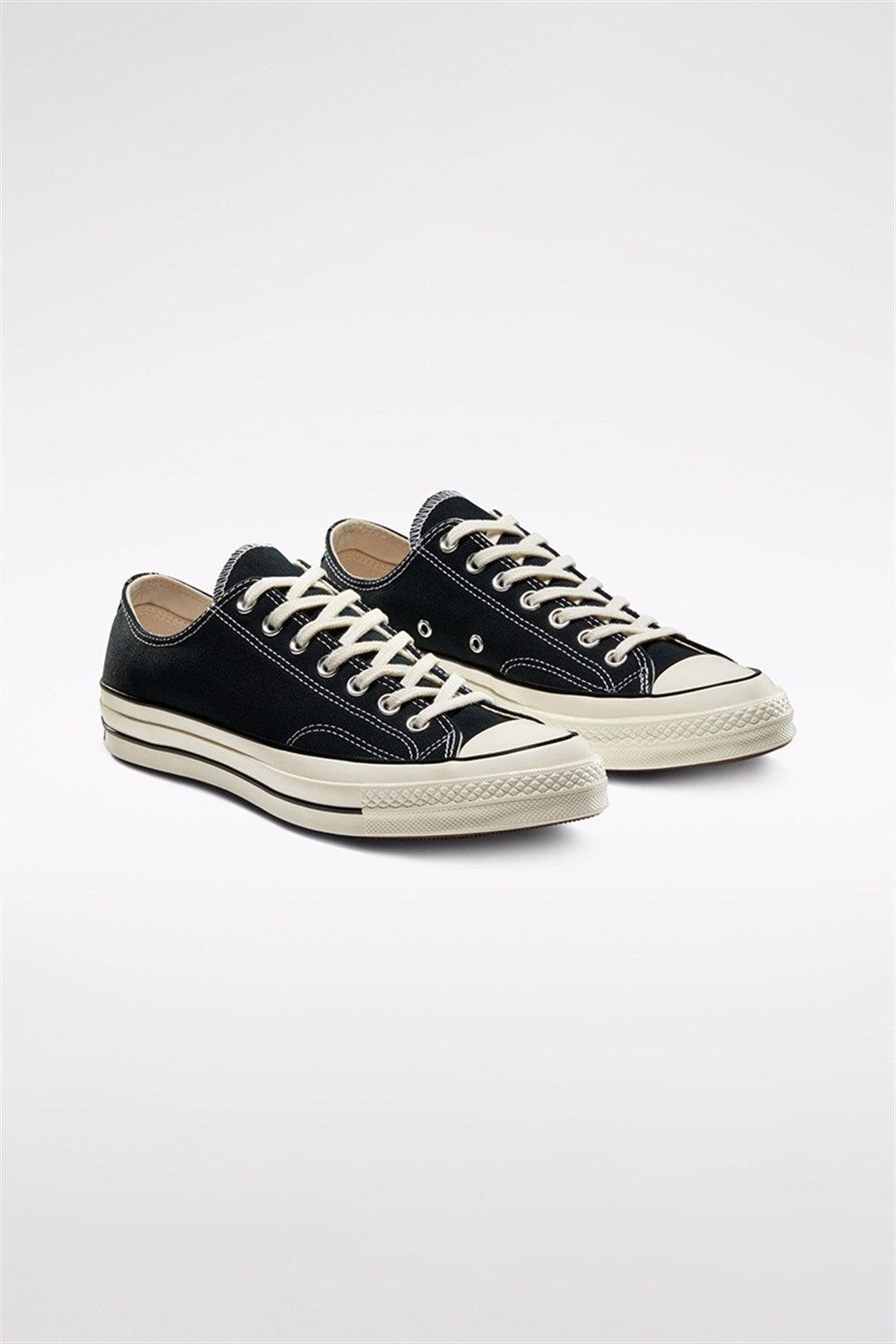 Converse-Chuck 70 Classic Low Top Black/Black/Egret-Sneakers-4-Milagron.com