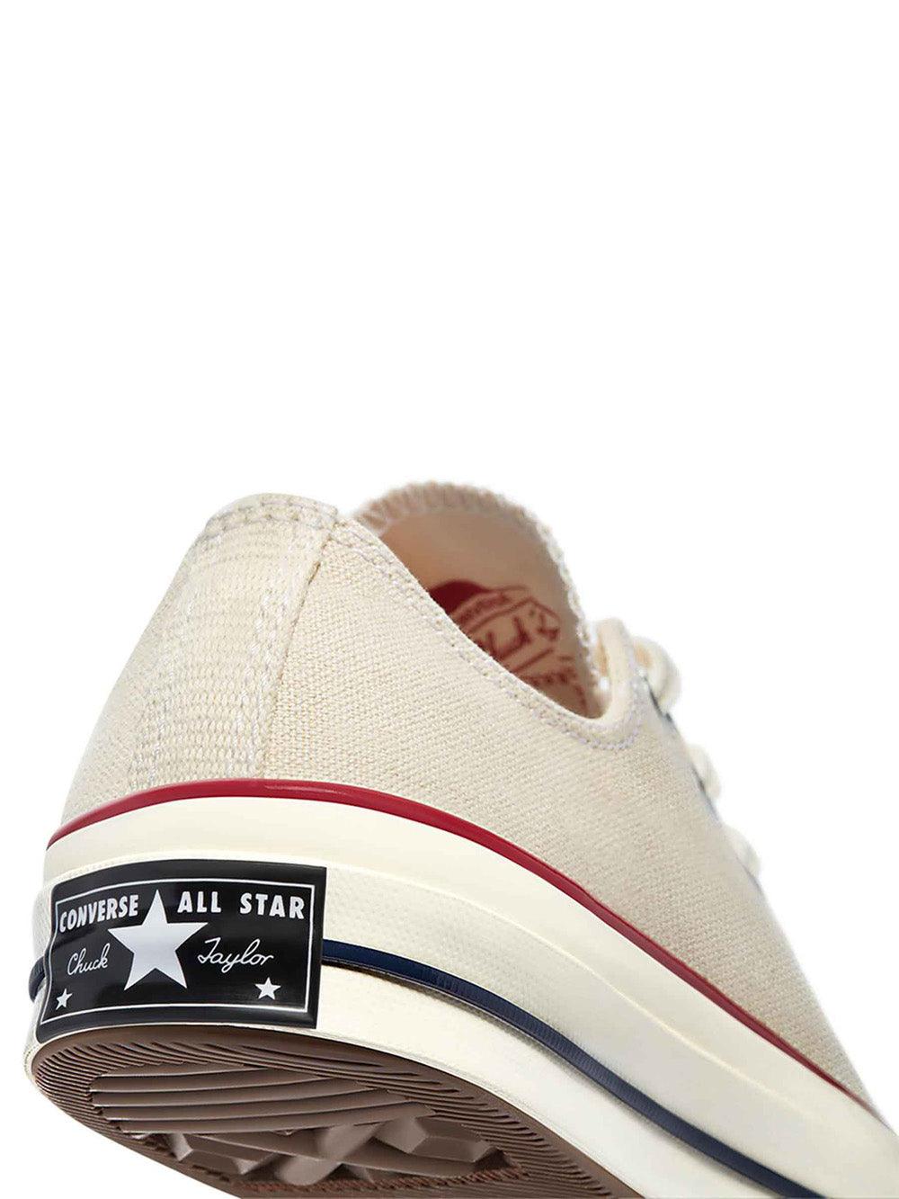Converse-Chuck 70 Classic Low Top Parchment/Garnet/Egret-Sneakers-5-Milagron.com