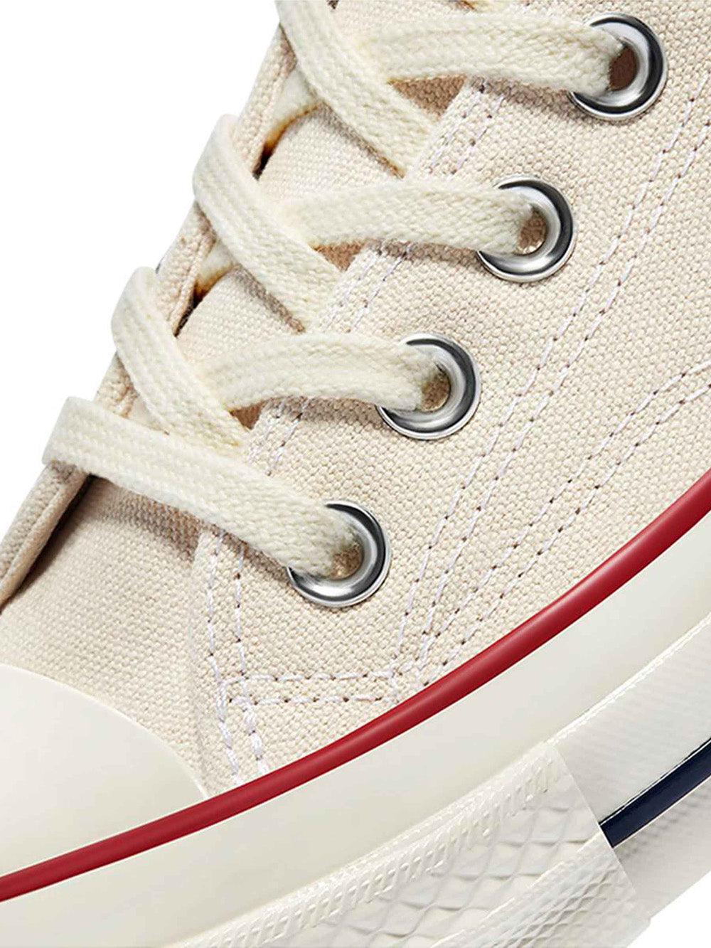 Converse-Chuck 70 Classic Low Top Parchment/Garnet/Egret-Sneakers-6-Milagron.com