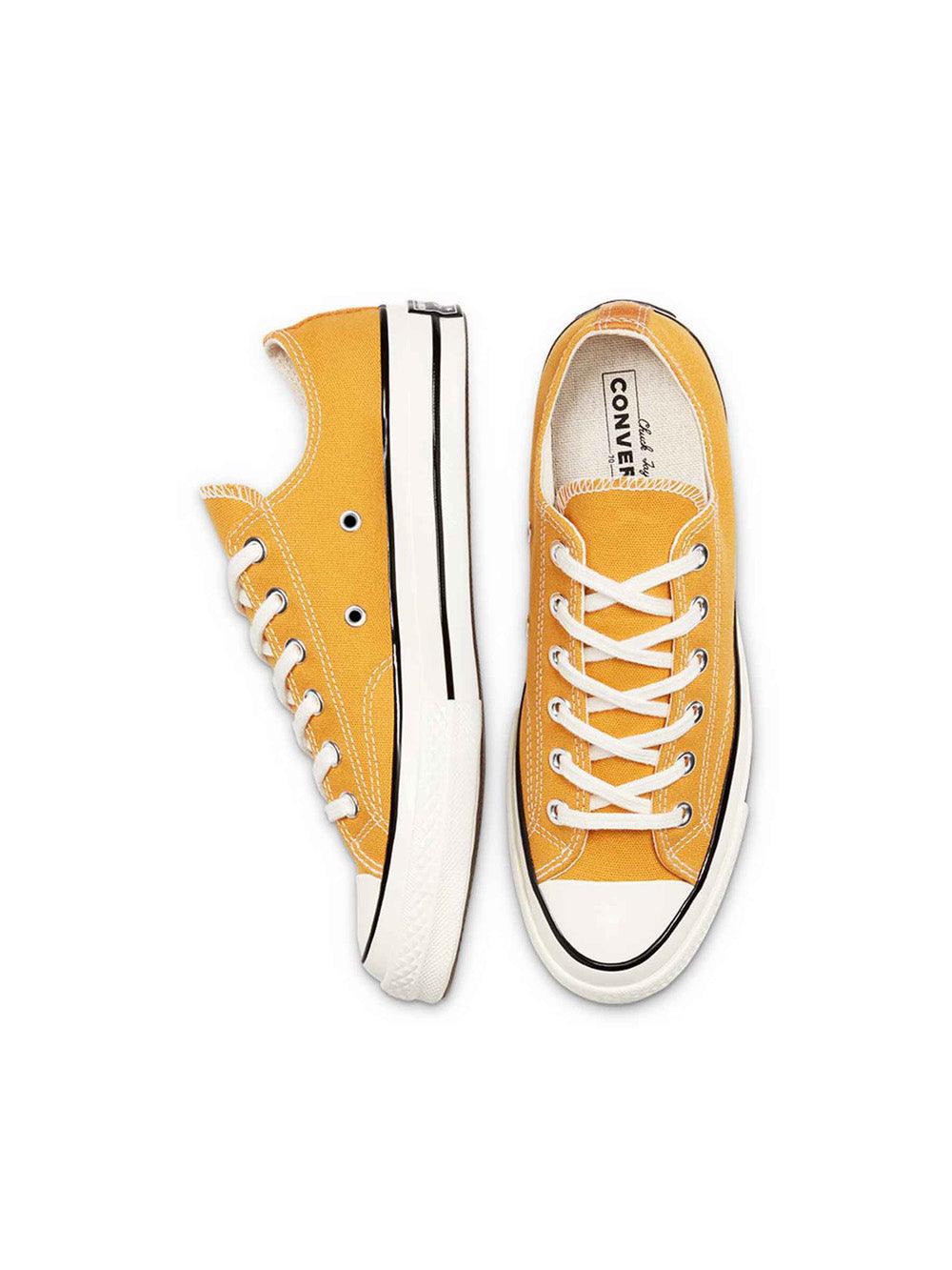 Converse-Chuck 70 Classic Low Top Sunflower/Black/Egret-Sneakers-4-Milagron.com