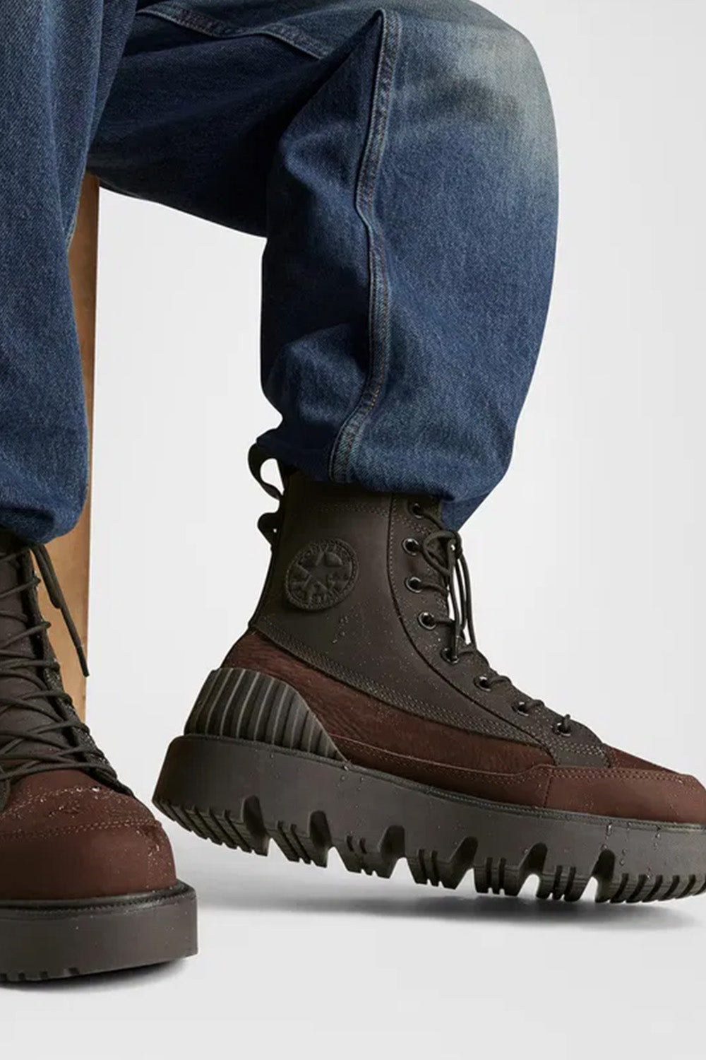 Converse-Chuck 70 Rugged Waterproof Kahverengi Su Geçirmez Erkek Bot-Bot-6-Milagron.com