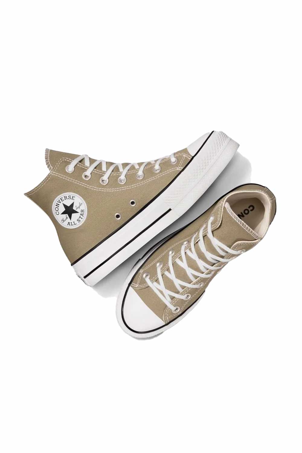 Converse-Chuck 70 Taylor All Star Lift Mossy Sloth/White/Black-Sneakers-4-Milagron.com