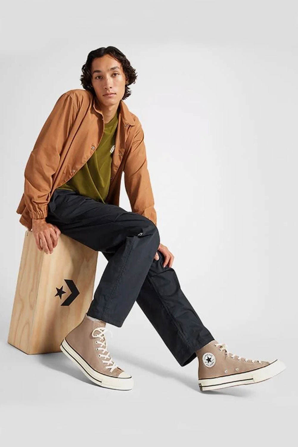 Converse-Chuck 70 Vintage Cargo/Egret/Black-Sneakers-6-Milagron.com