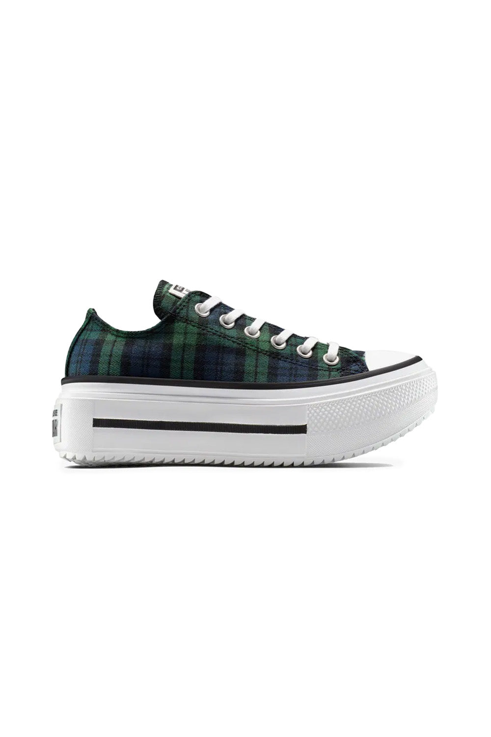 Converse-Chuck Taylor All Star Double Stack Platform Ekoseli Kadın Sneakers-Sneakers-1-Milagron.com