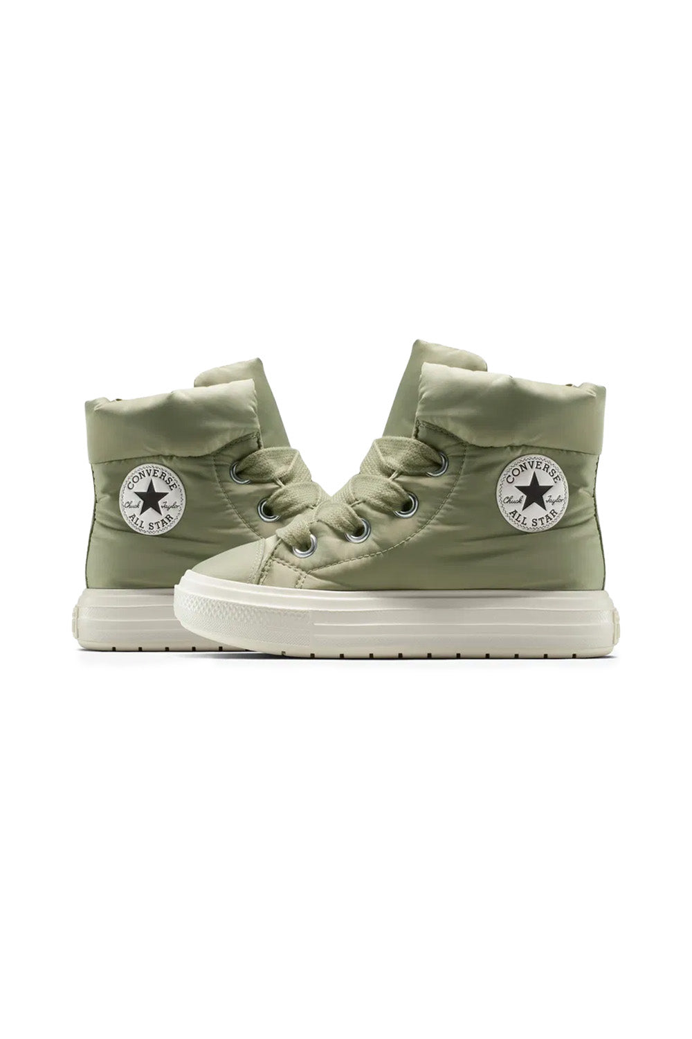 Converse-Chuck Taylor All Star Elements Kadın Elyaf Dolgulu Yeşil Bot-Bot-4-Milagron.com