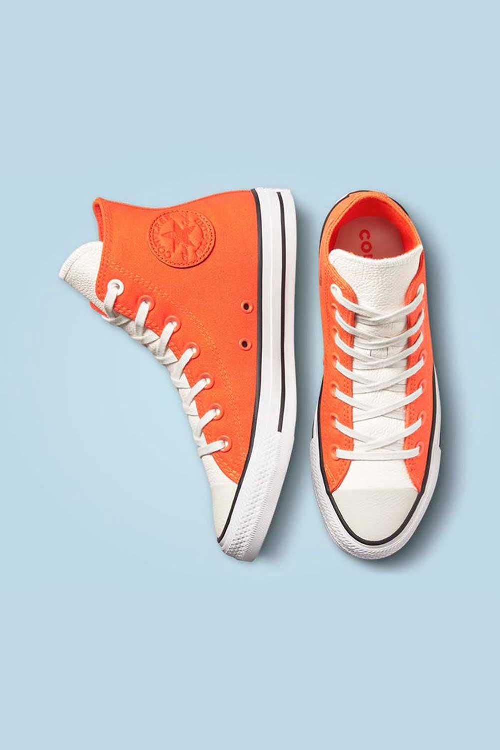 Converse-Chuck Taylor All Star Hi Bold Mandarin/Egret/White-Sneakers-2-Milagron.com
