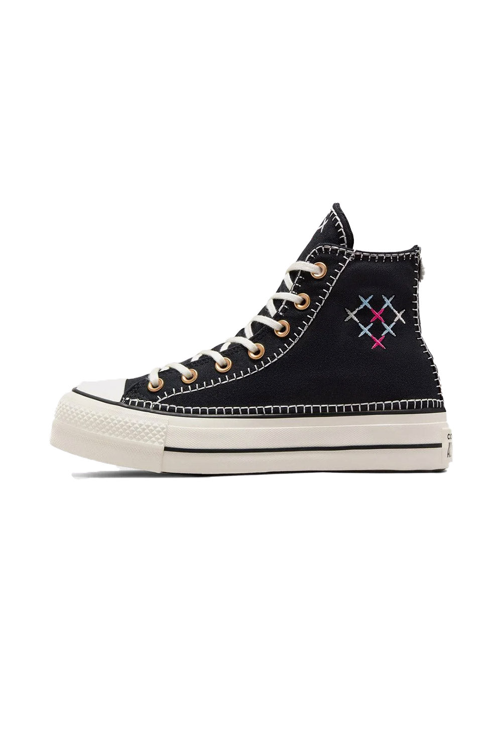 Converse-Chuck Taylor All Star Lift Black/Egret/Gold-Sneakers-2-Milagron.com