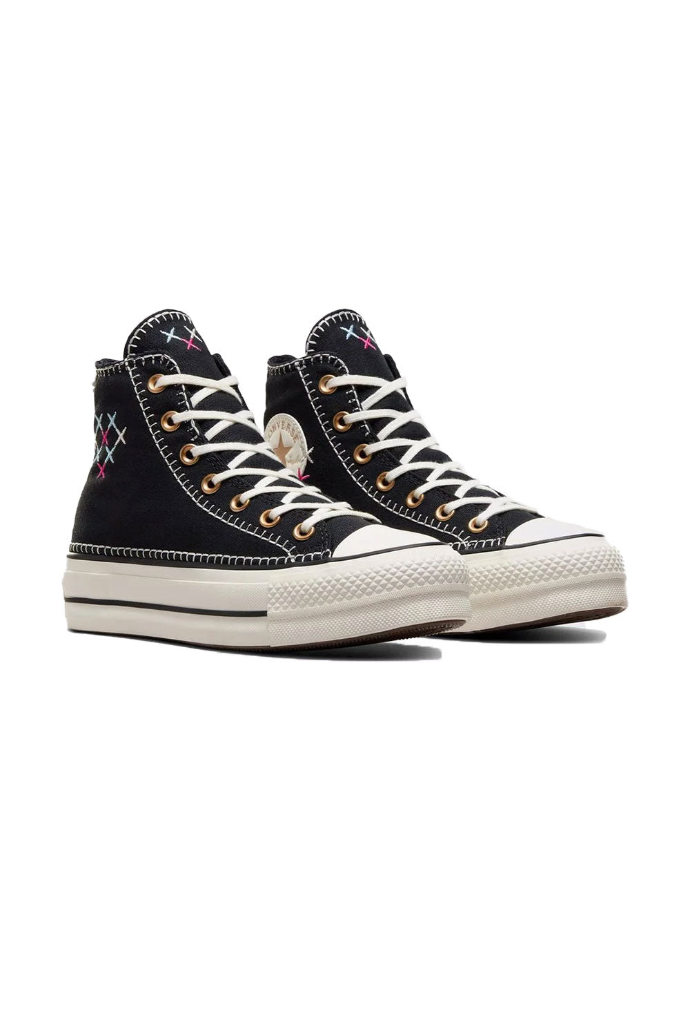 Converse-Chuck Taylor All Star Lift Black/Egret/Gold-Sneakers-4-Milagron.com