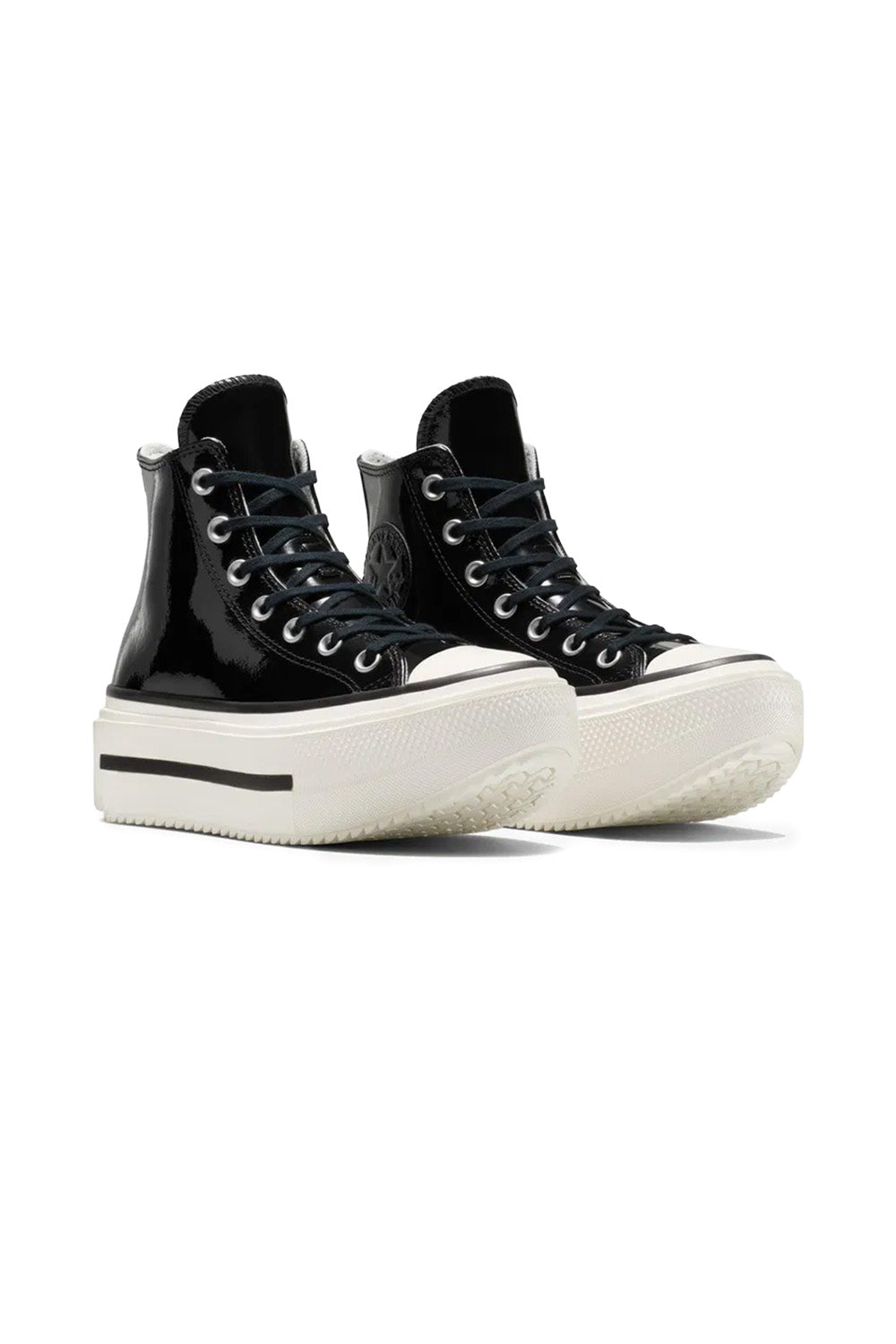 Converse-Chuck Taylor All Star Lift Double Stack Platform Siyah Kadın Rugan Bot-Bot-6-Milagron.com