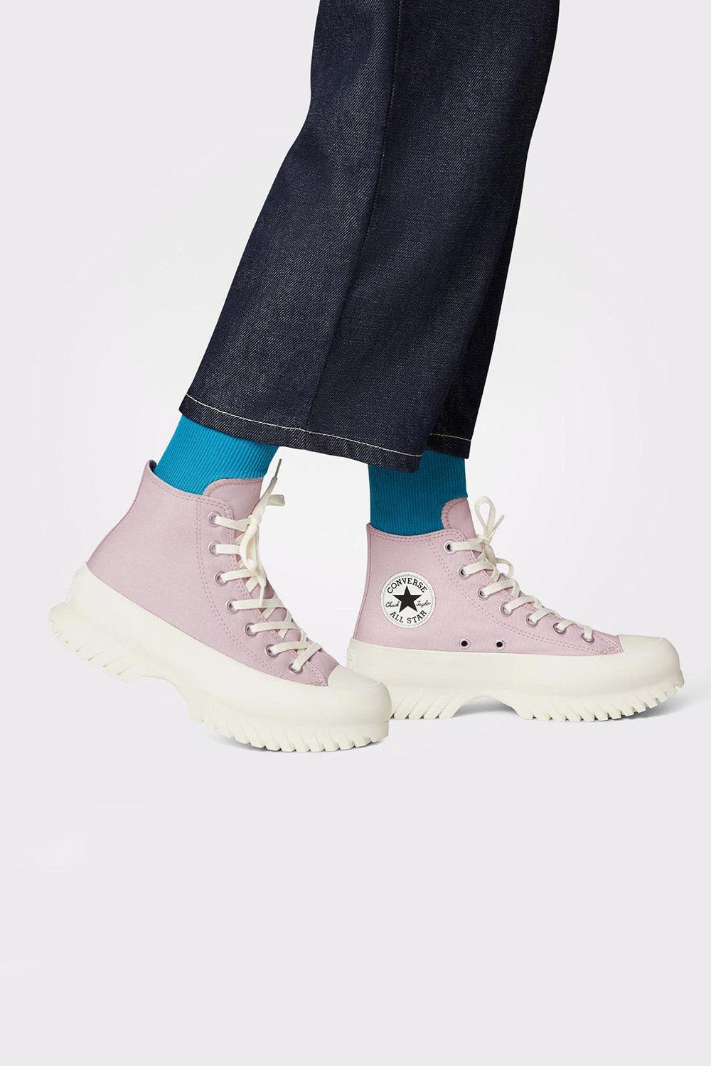 Converse-Chuck Taylor All Star Lugged 2.0 Platform Barely Rose-Sneakers-2-Milagron.com