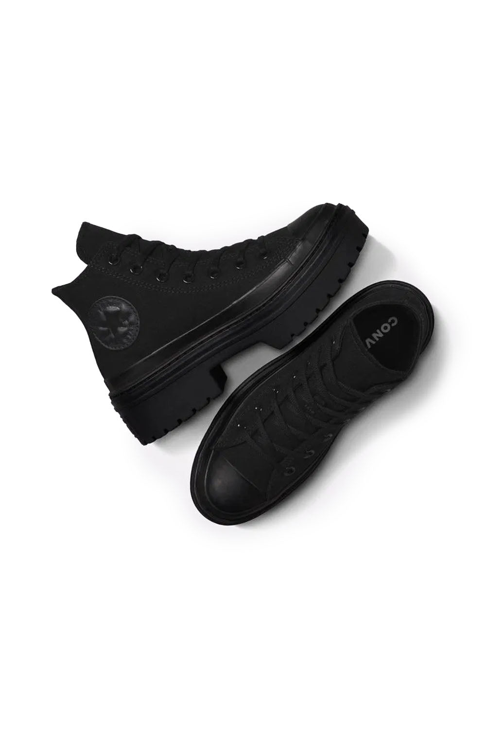 Converse-Chuck Taylor All Star Lugged Heel Kadın Siyah Platform Sneaker-Bot-5-Milagron.com