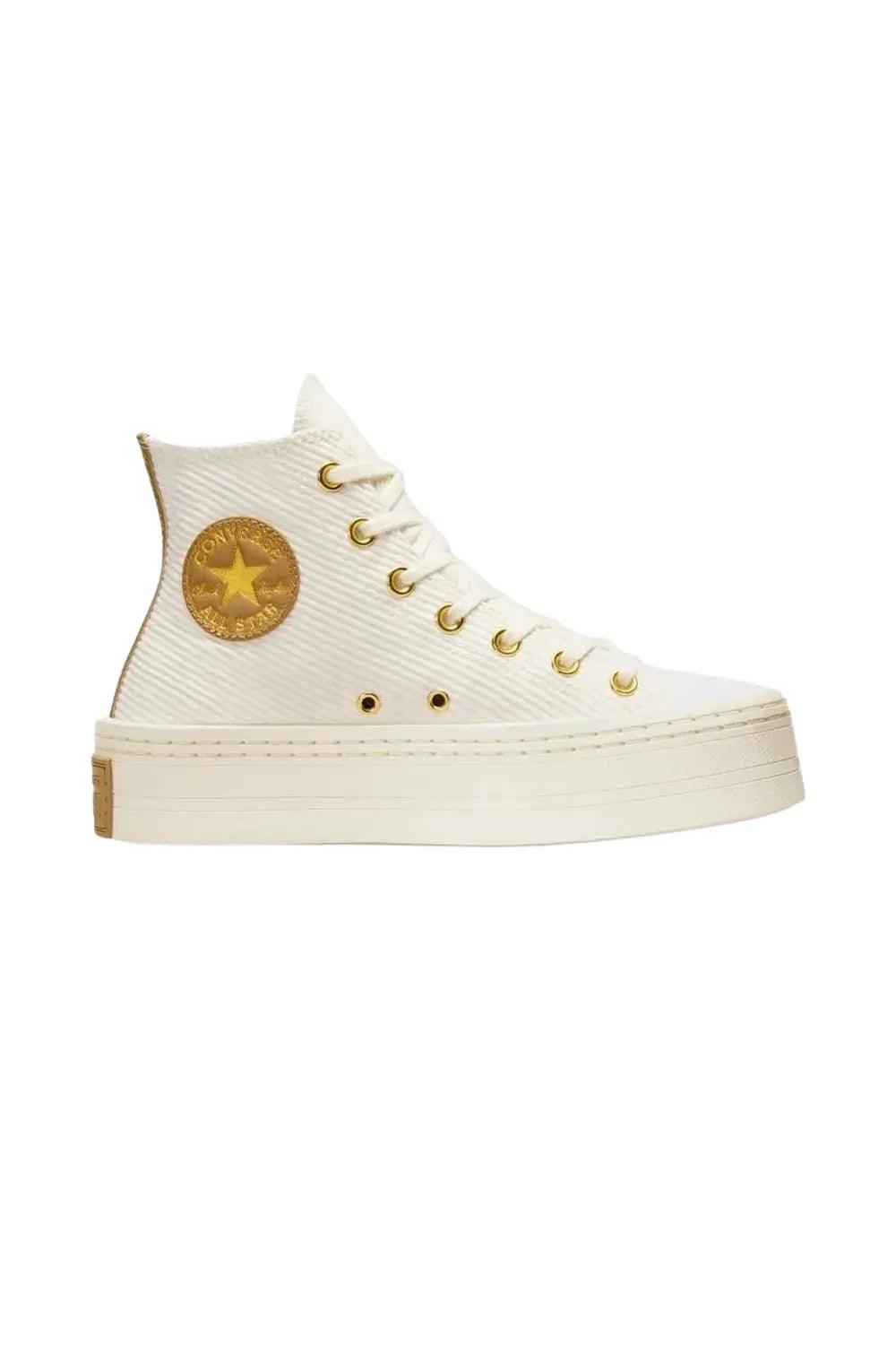 Converse-Chuck Taylor All Star Modern Lift Platform Corduroy-Sneakers-1-Milagron.com