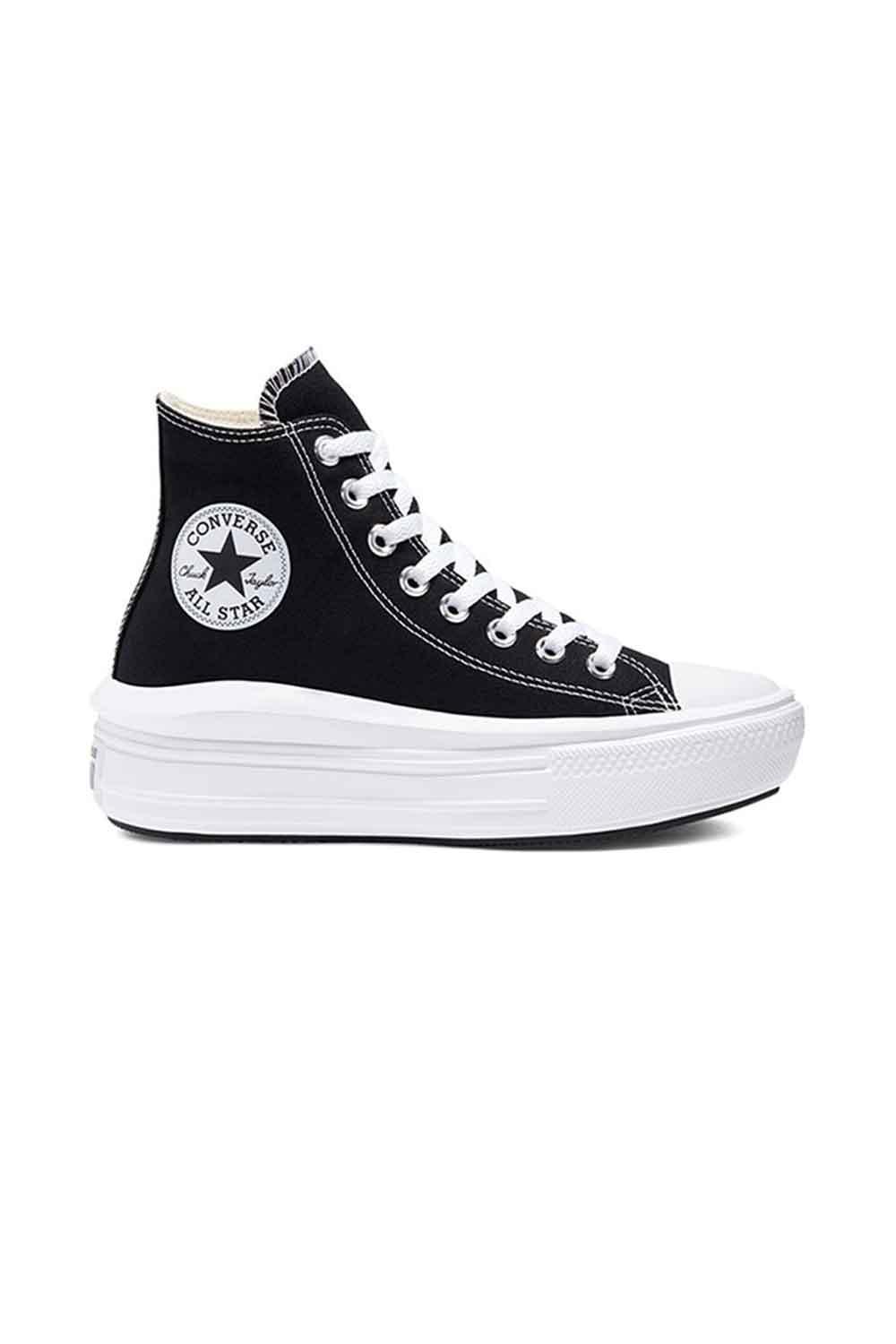 Converse-Chuck Taylor All Star Move Hi Black/Natural Ivory/White-Sneakers-1-Milagron.com