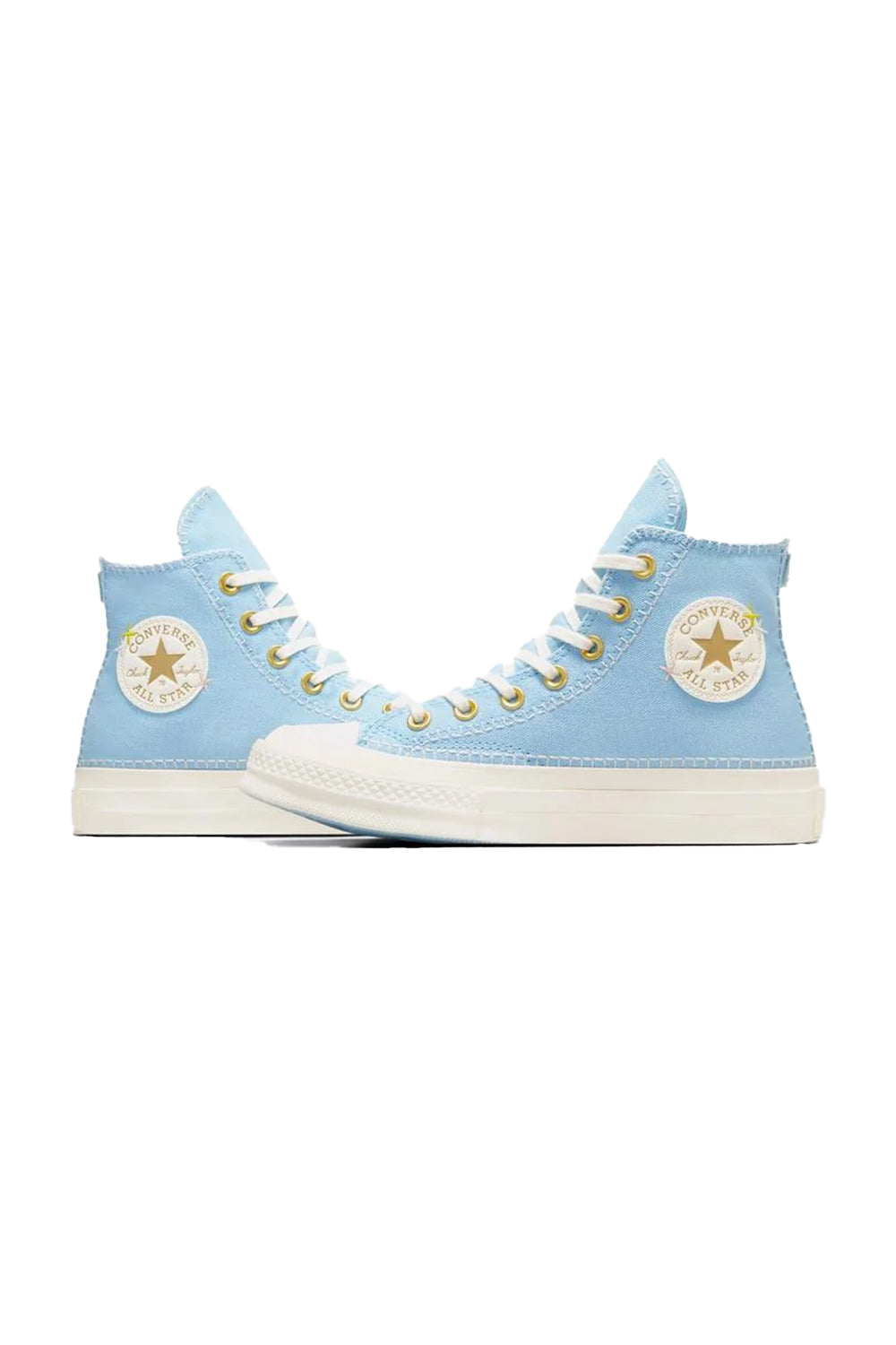Converse-Chuck Taylor True Sky/Egret/Gold-Sneakers-4-Milagron.com