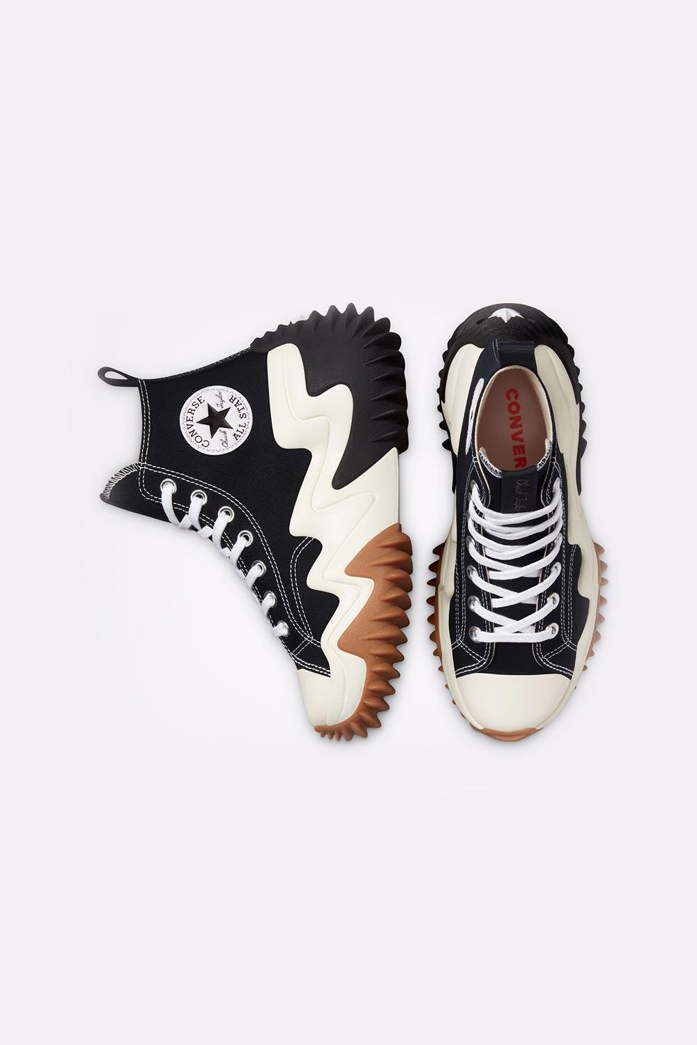 Converse-Run Star Motion Black/White/Gum Honey-Sneakers-2-Milagron.com