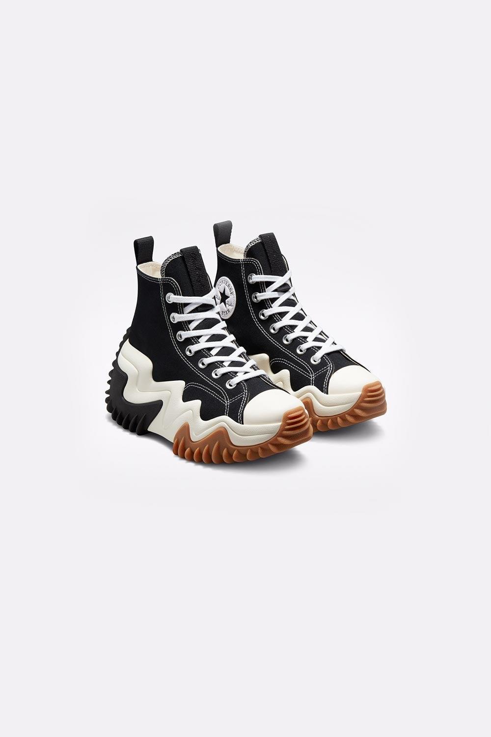 Converse-Run Star Motion Black/White/Gum Honey-Sneakers-3-Milagron.com