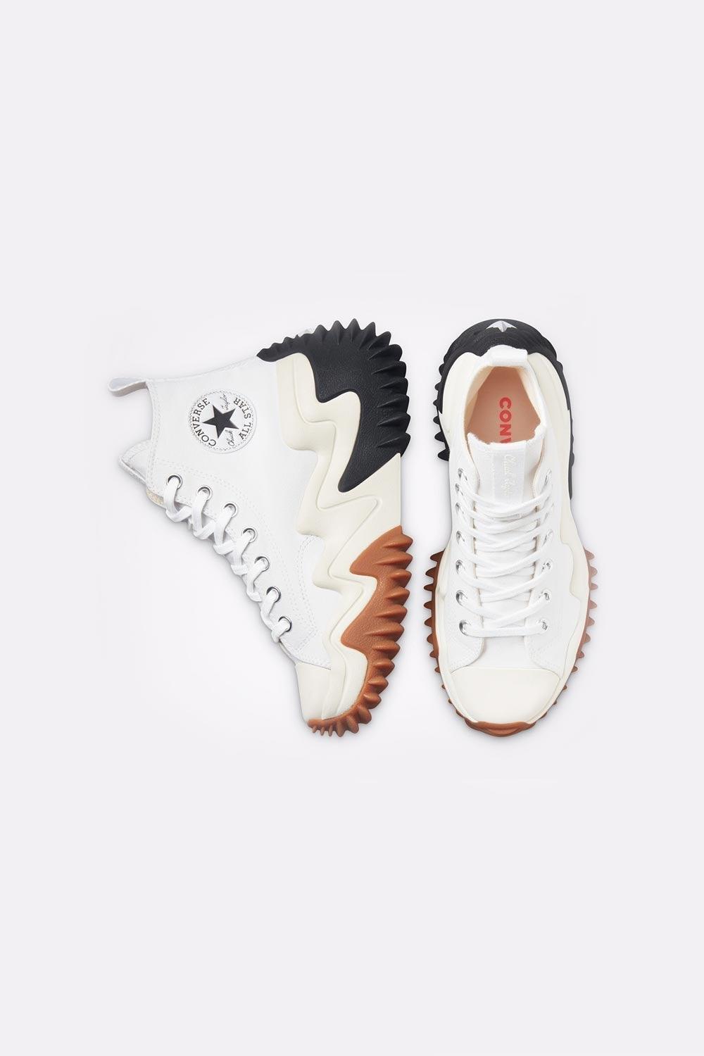 Converse-Run Star Motion White/Black/Gum Honey-Sneakers-3-Milagron.com