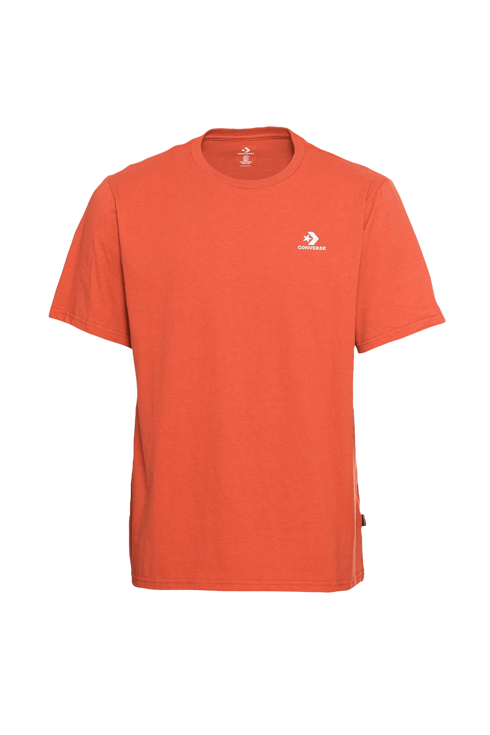 Converse-Star Chevron Left Chest Tee Fire Opal-T-Shirts-4-Milagron.com