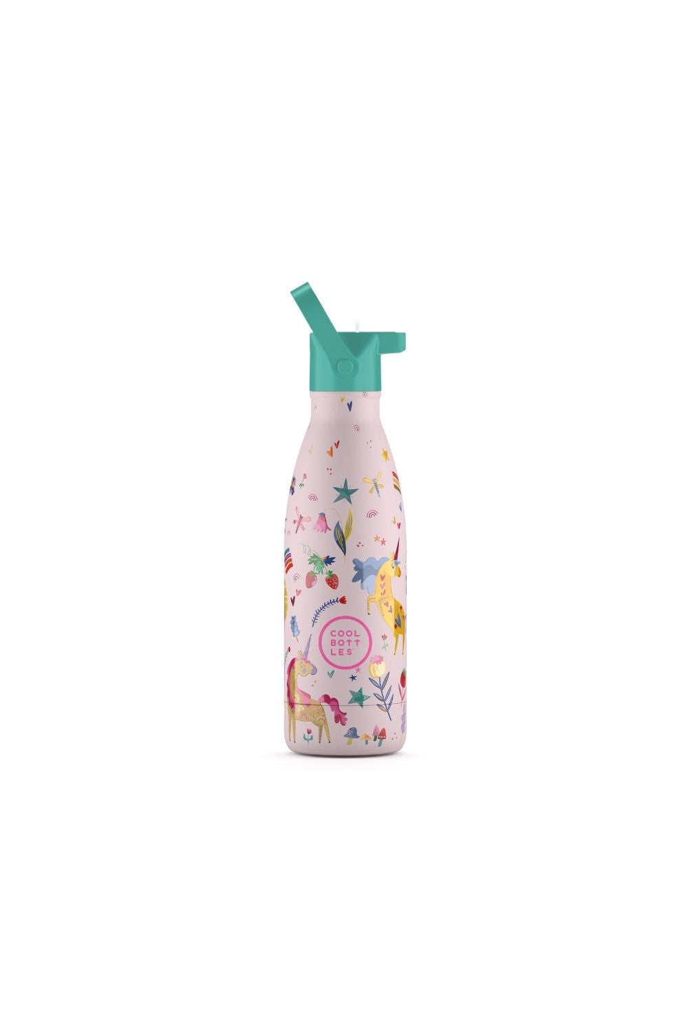 The Kids Bottle - Funny Unicorns 350ml - 0