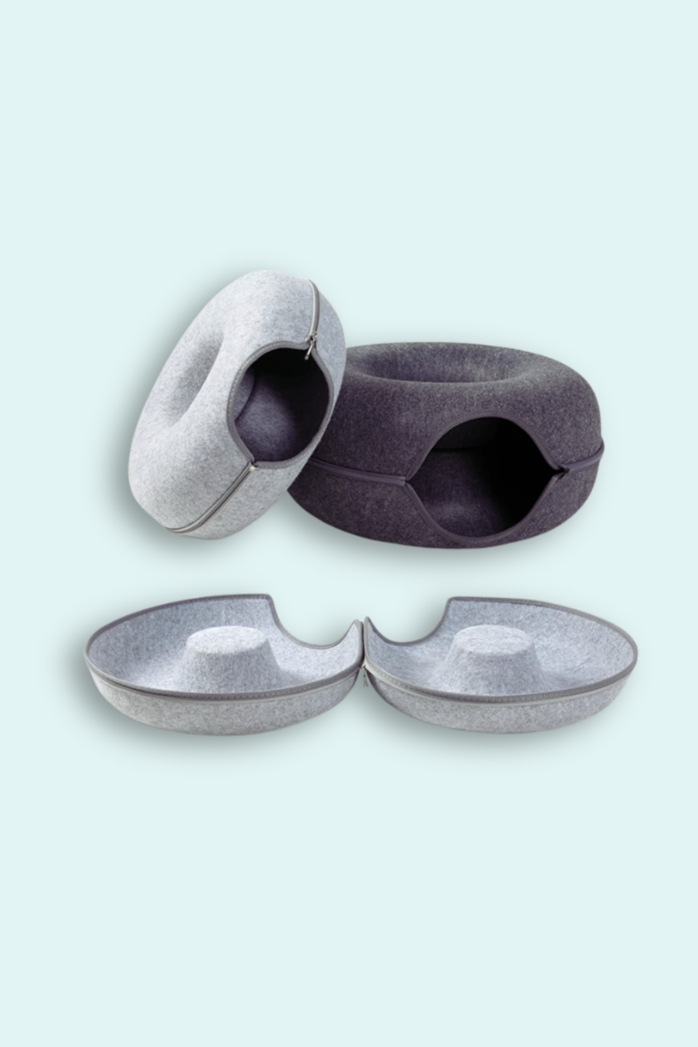 Coolizz-Donut Kedi Tüneli / Kedi Yatağı-Kedi-2-Milagron.com