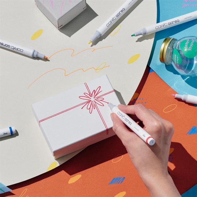 Copic-Acrea Paint Marker Set Of 6 Vivid Colours-Çizim Kalemi-12-Milagron.com