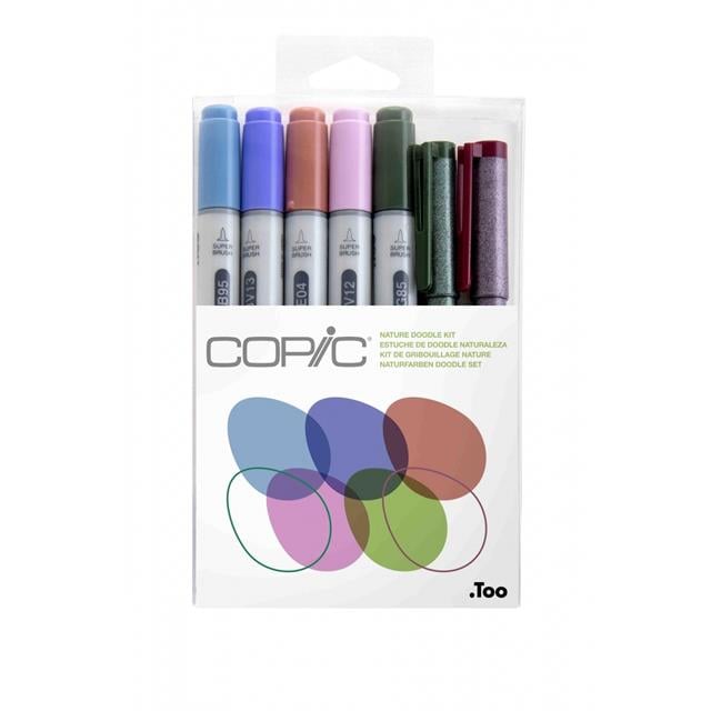 Copic-Ciao Doodle Kit Nature Çizim Kalemi Seti-Çizim Kalemleri-1-Milagron.com