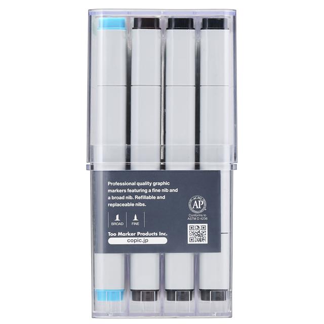 Copic-Classic Çift Uçlu 72'li çizim Kalemi Seti B-Çizim Kalemleri-5-Milagron.com