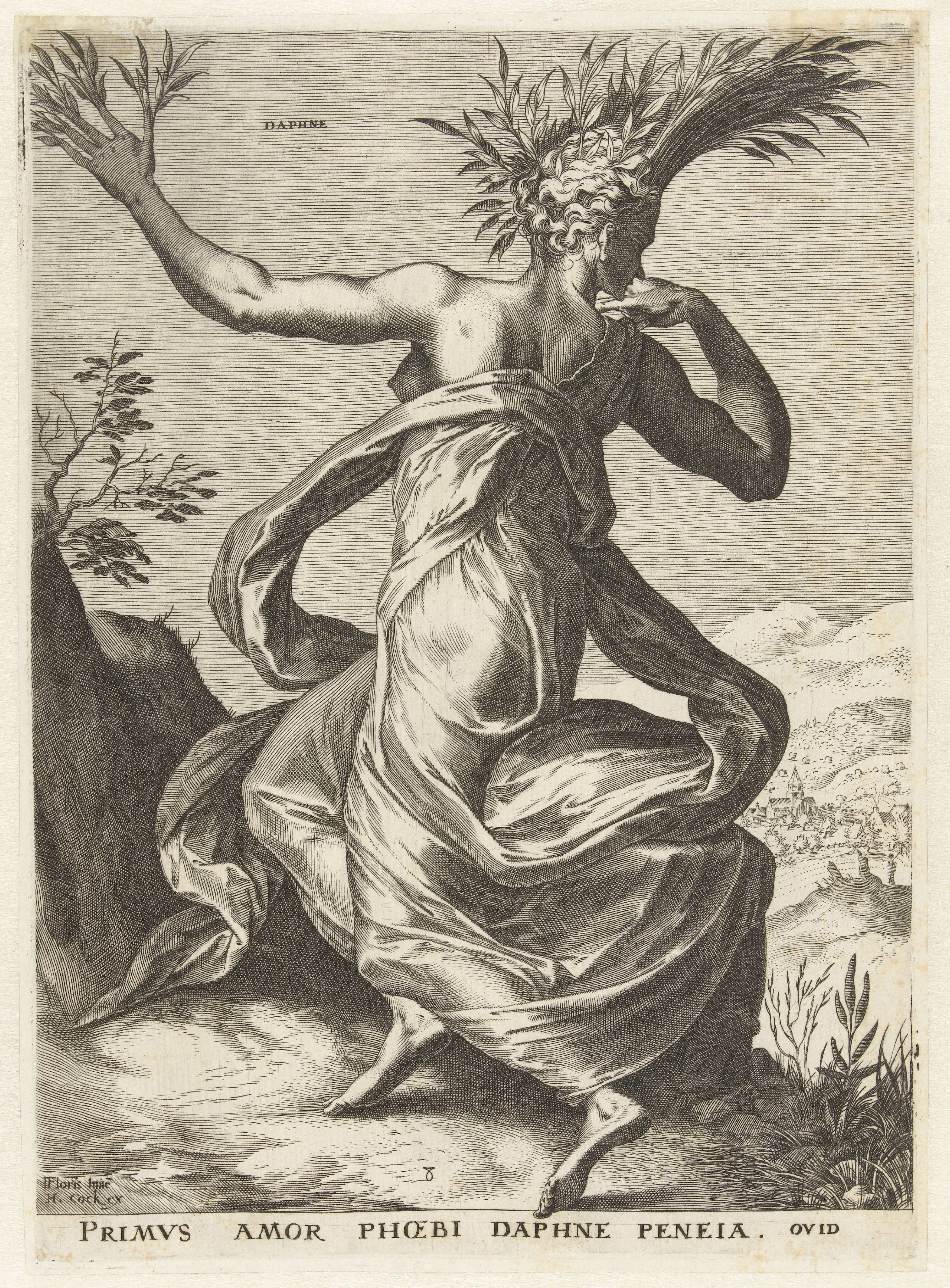 Cornelis Cort - Daphne