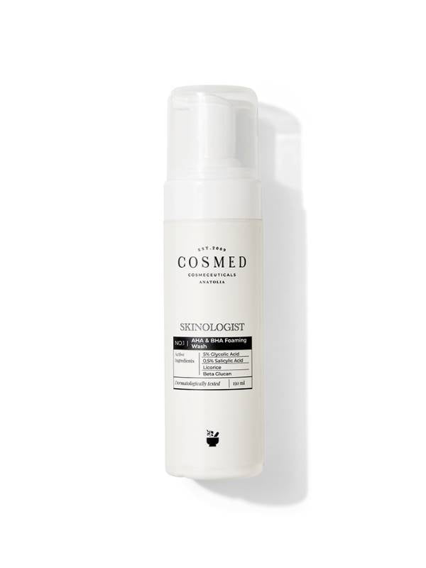 Cosmed-Cosmed Skinologist Aha & Bha Foaming Wash-Yüz Temizleme Köpüğü-1-Milagron.com